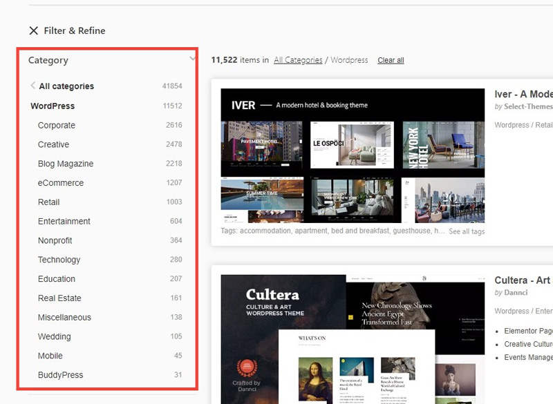 Multipurpose Themes for WordPress