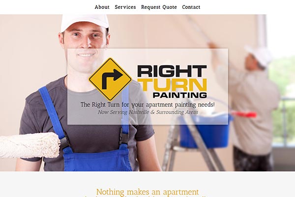 5 Page Painting Website