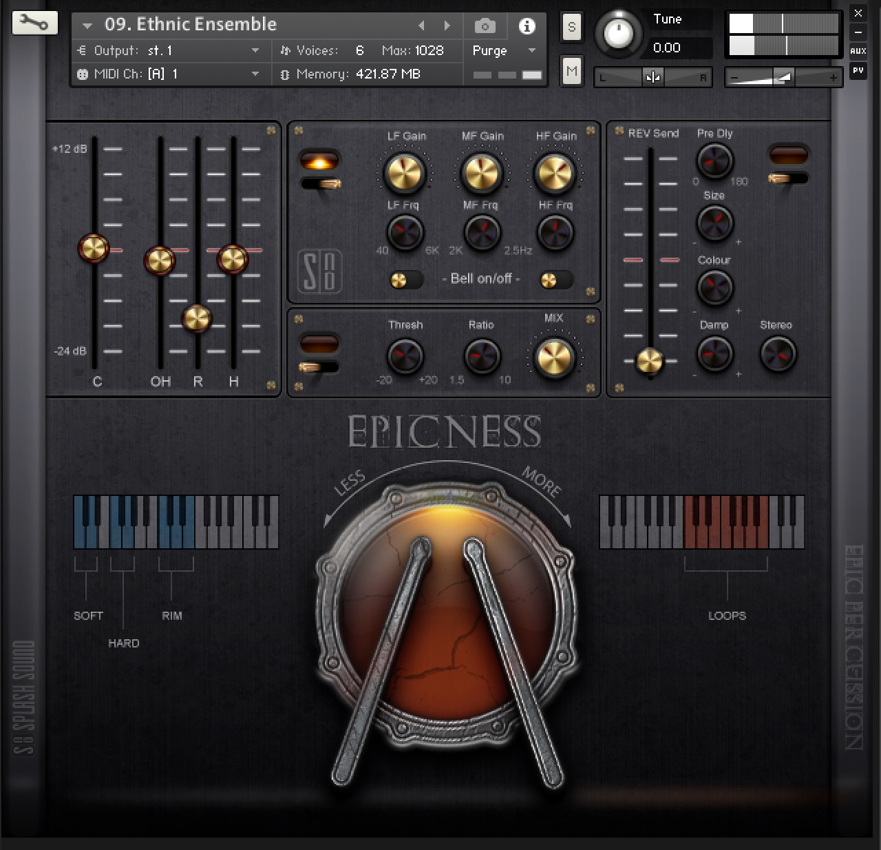 Epic Percussion Cinematic Percussion Instruments by Splash Sound Review Ethnic Ensemble