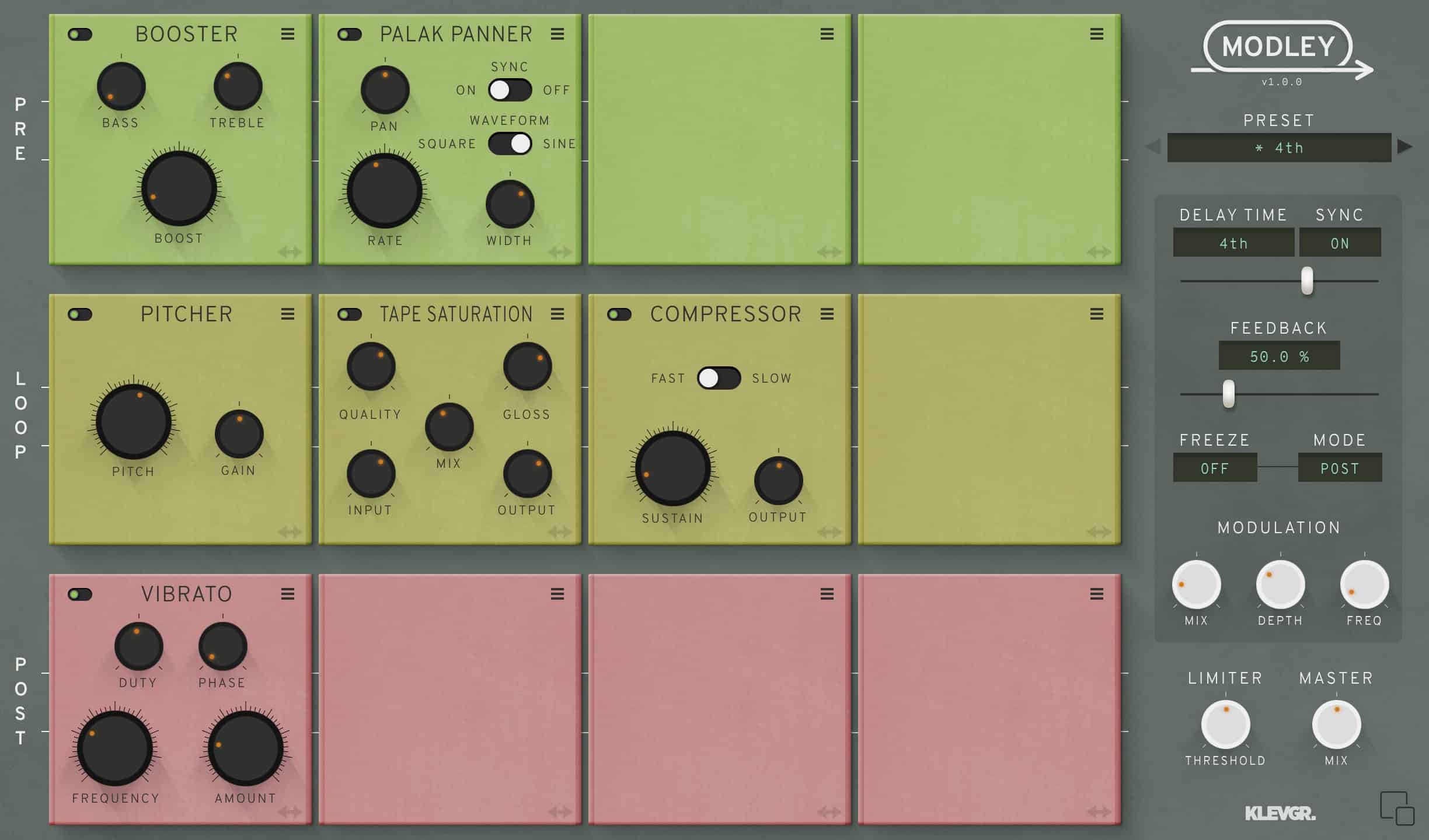 Modley Multi FX Delay