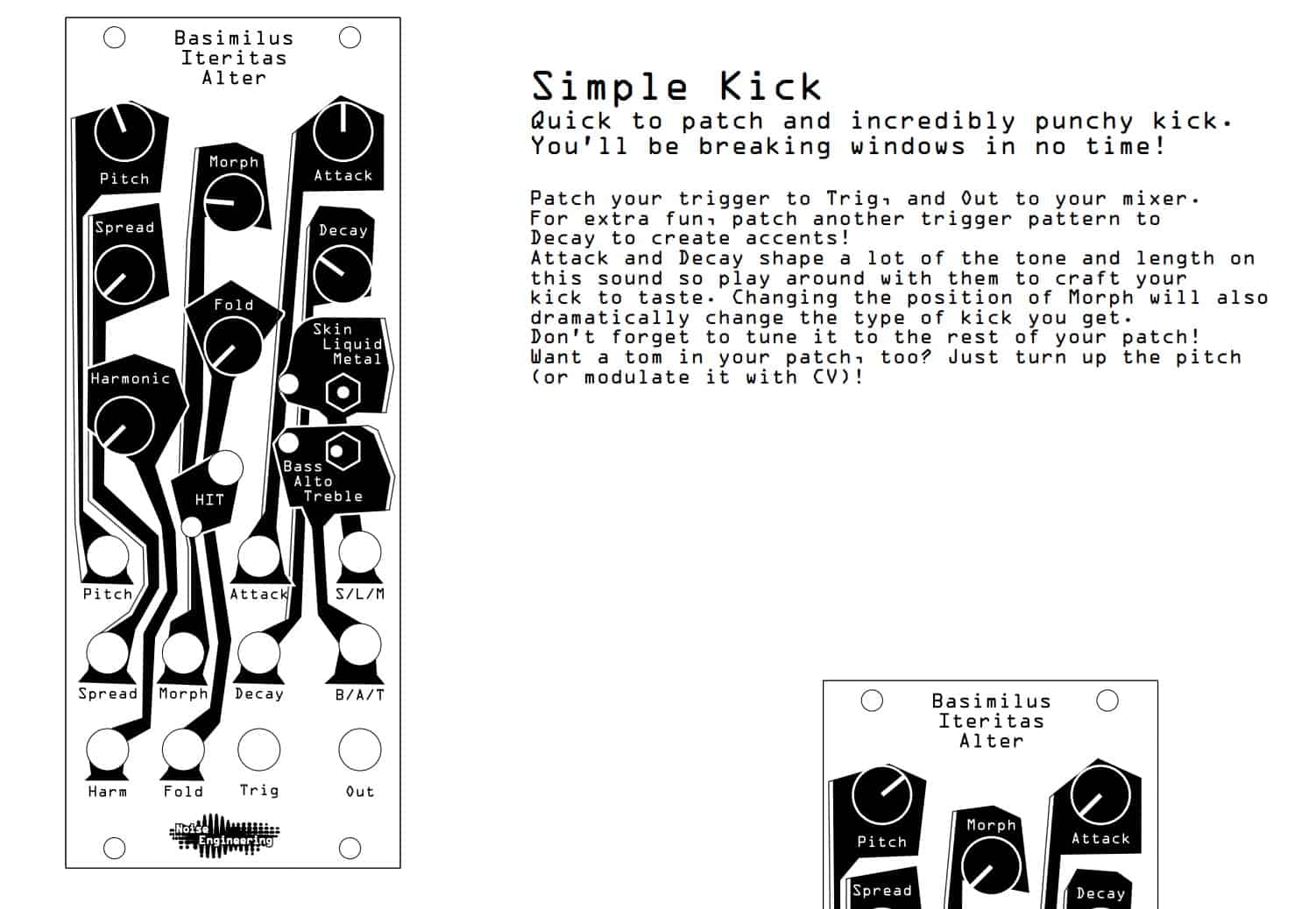 Basimilus Iteritas Alter Patchbook