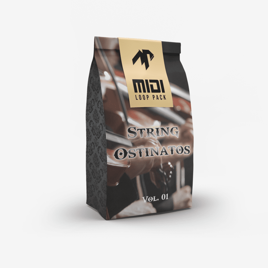 paper bag mockup featuring a solid color backdrop 2580