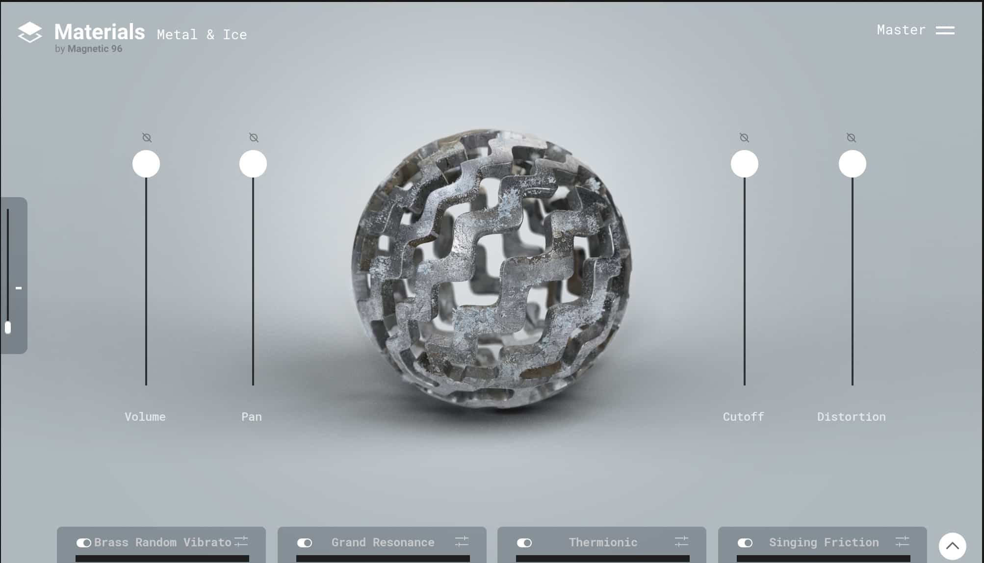 teinberg Materials Metal Ice UI 1