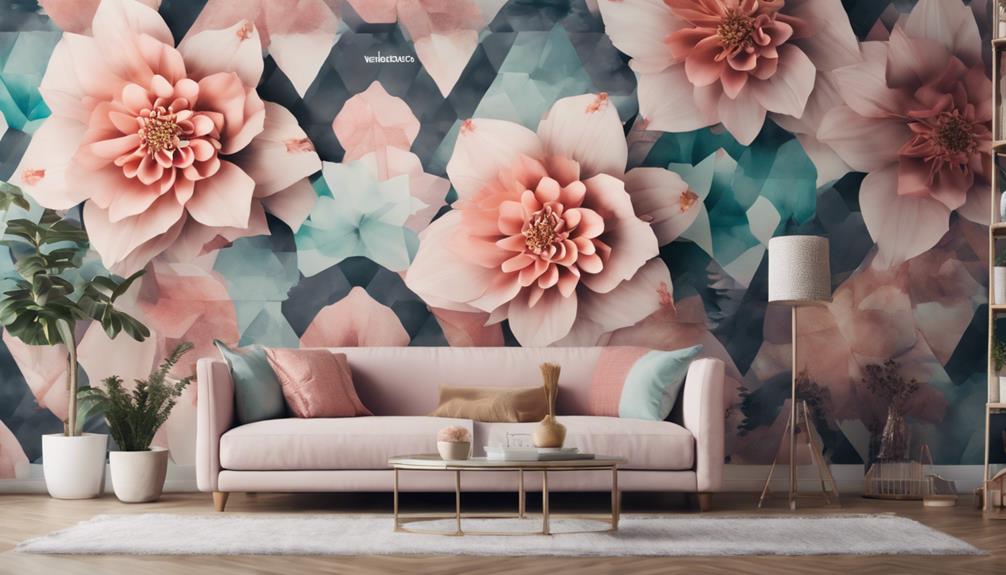 transform space with wallpapers