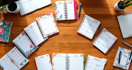 magnetic weekly planner selection