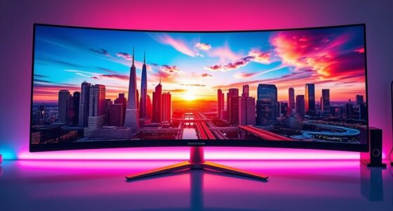top curved monitors 2025