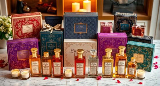 luxurious bath oil sets