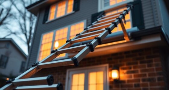 top two story home emergency ladders